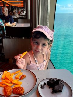 Lunch date with a view.