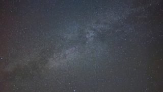 Night sky over Cal City. Time to camp.