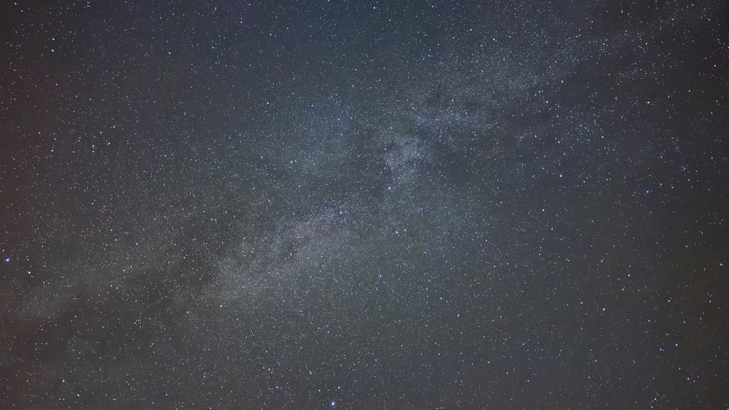 Night sky over Cal City. Time to camp.