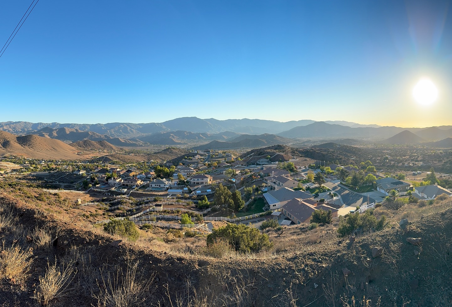 View of my evening mountain bike ride. #mountainbikelife #specialized