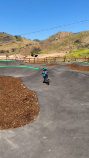 Haskell Canyon Bike Park Beginner Pump Track. Ryleigh was having a blast. #haskellcanyonbikepark